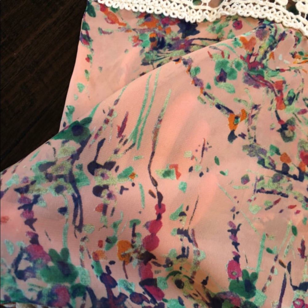 Collective Concepts Sheer Razor Back Tank - Picture 3 of 4